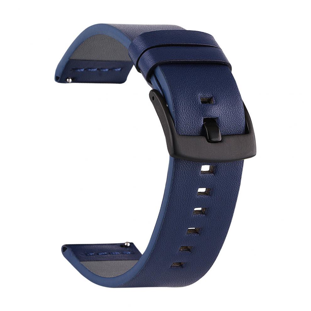 原装品质 华米手表表带color2gtr/gts2/poppro 藏蓝色表带【银扣】