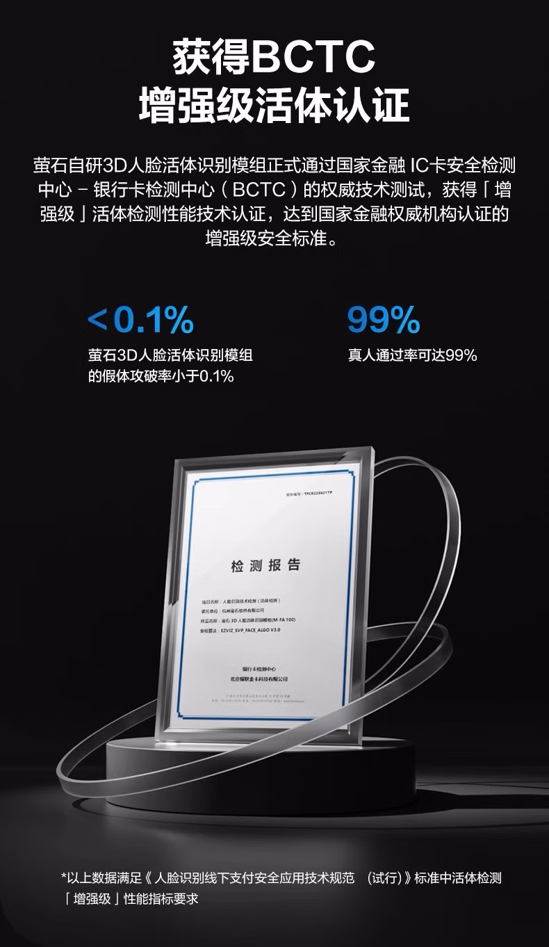 萤石指纹锁DL20F
