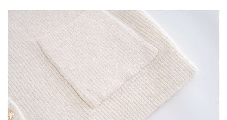 TonLion 2025 Autumn Winter Slim Vertical Texture Simple Knit Cardigan Women's Jacket High-End Versatile Sweater 9