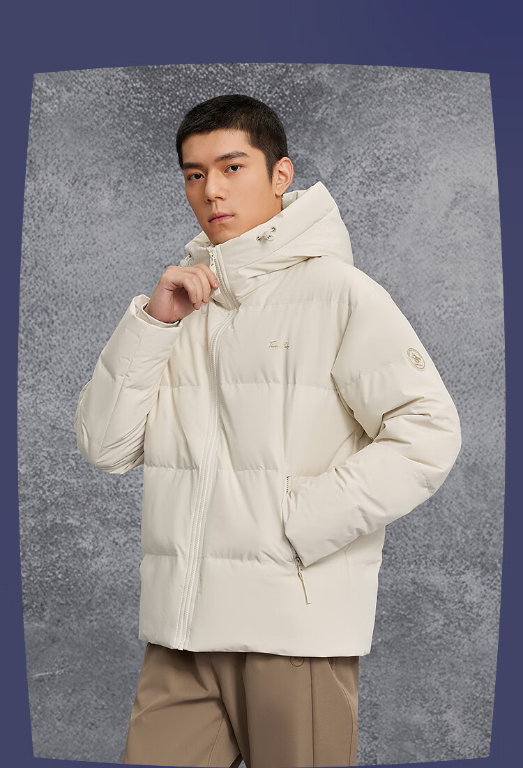 HLAHLA Men's Down Jacket 25 Three-Body Collaboration Series Graphene Winter Coat 3