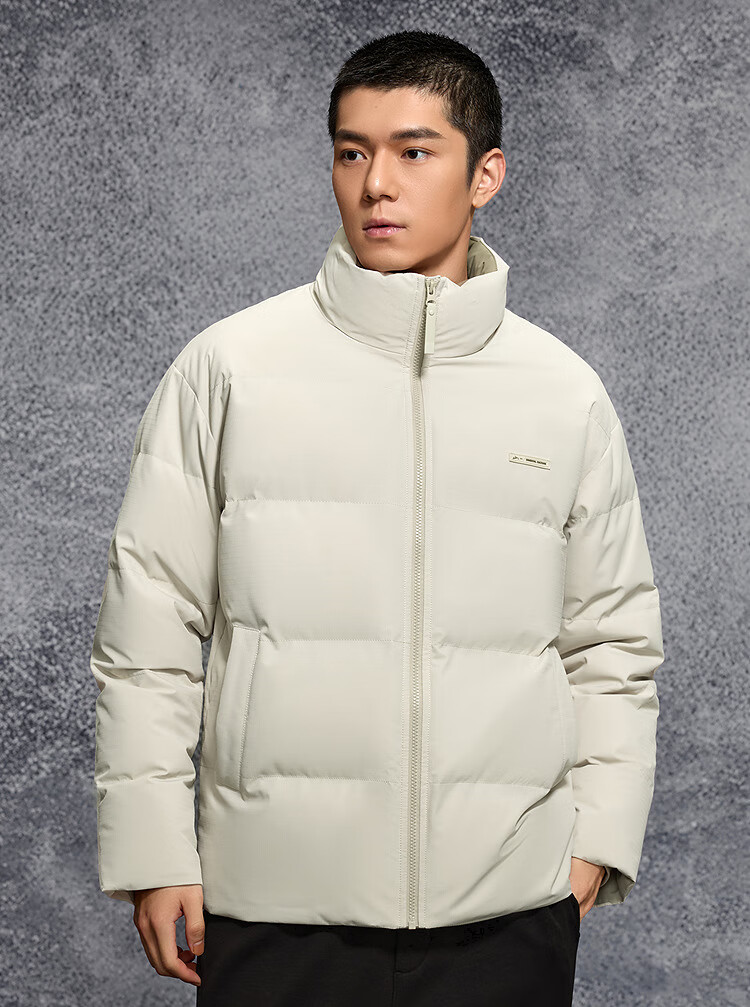HLA down Jacket for Men with Stand Collar, Graphene Warm And Crisp Coat for Men in Winter Season, New Year 3