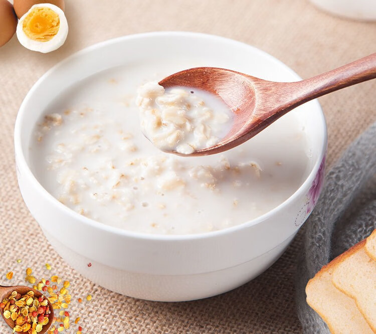 华海春中老年原味速溶燕麦片免煮即食冲饮代餐早餐麦片无蔗糖燕麦片