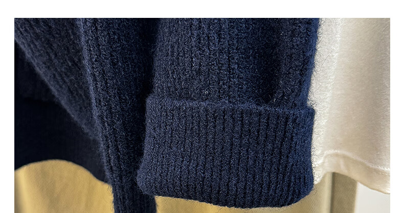 TonLion 2025 Autumn Winter Artistic Minimalist Versatile V-Neck Cardigan Women's Knit Sweater High-End Feel 4