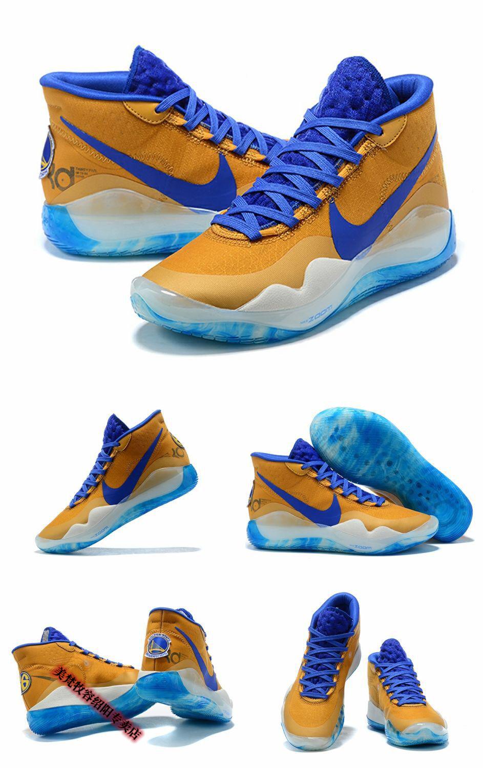 杜兰特12代 kd12黑白实战篮球鞋男学生黑水泥糖果癌 时尚配色 40