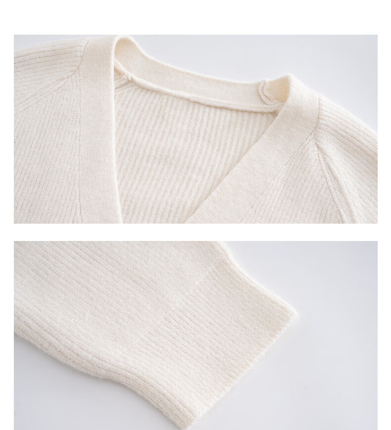 TonLion 2025 Autumn Winter Slim Vertical Texture Simple Knit Cardigan Women's Jacket High-End Versatile Sweater 8