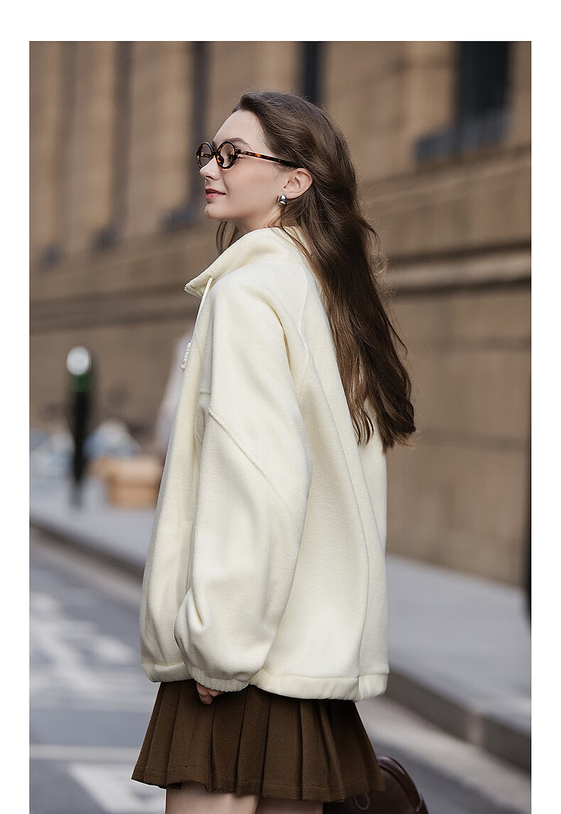 TonLion 2025 Winter Women's Stand Collar Left Chest Detail Long Coat 5
