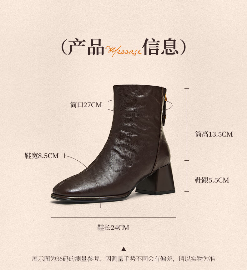 TEENMIX Women's Fashion Ankle Boots Simple Elegant Winter 2025 Black (Fleece Lined) Size 40 2