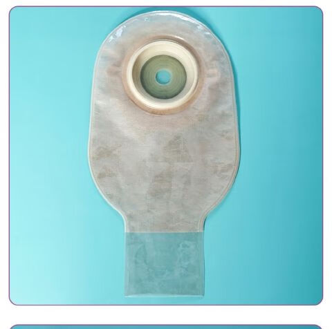 一件式凸面造口袋直肠改道凸口肛门袋4006w微凸式底盘大便袋隆泰一件