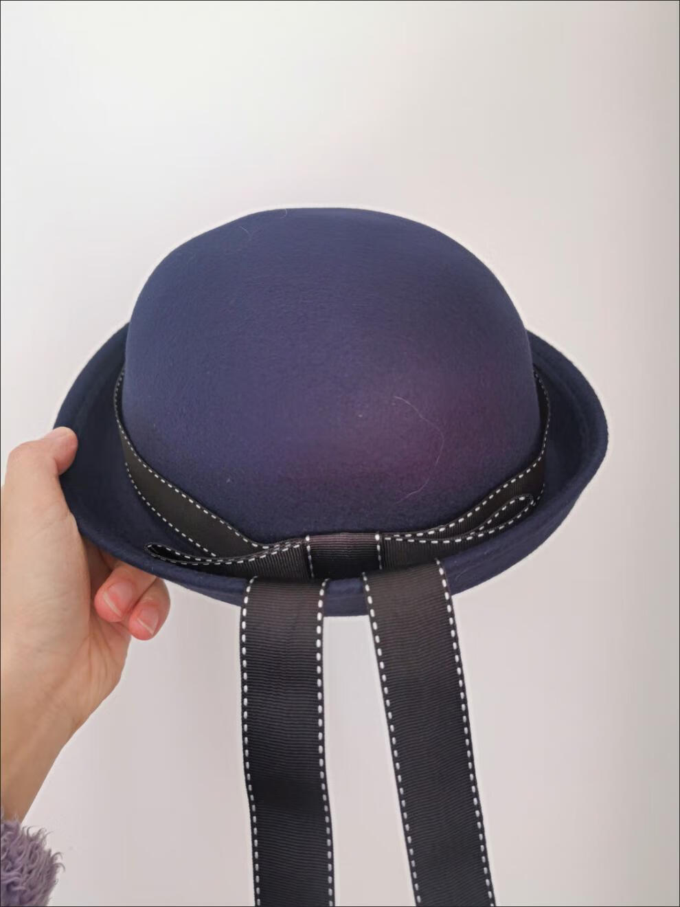 妾纪新品jk制服帽子日系动漫毛呢礼帽少女学院风圆顶帽配饰cos樱jk