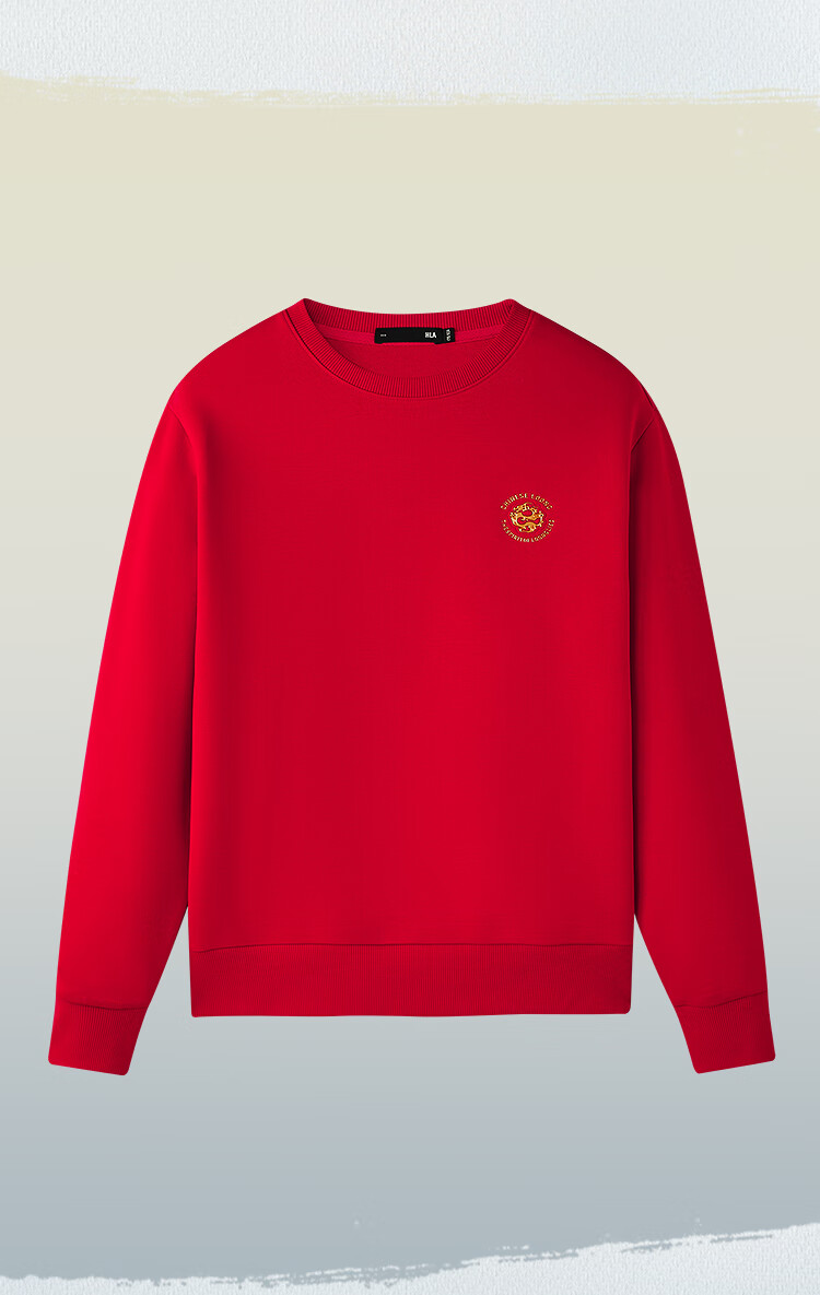 HLAHLA Men's Spring 2026 Chinese Dragon Series Durable Soft Long Sleeve Sweatshirt 3