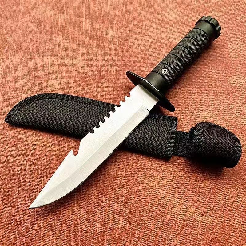 手 户外刀具多功能瑞士军刀荒野求生刀防身武1器高硬度锋利随身防身刀