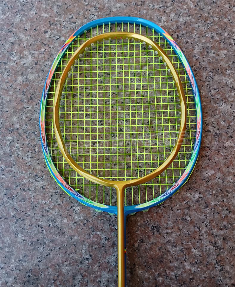 均衡之刃羽毛球拍杨晨 羽毛球拍迷你甜区全碳素纤维超轻4u耐用型男女