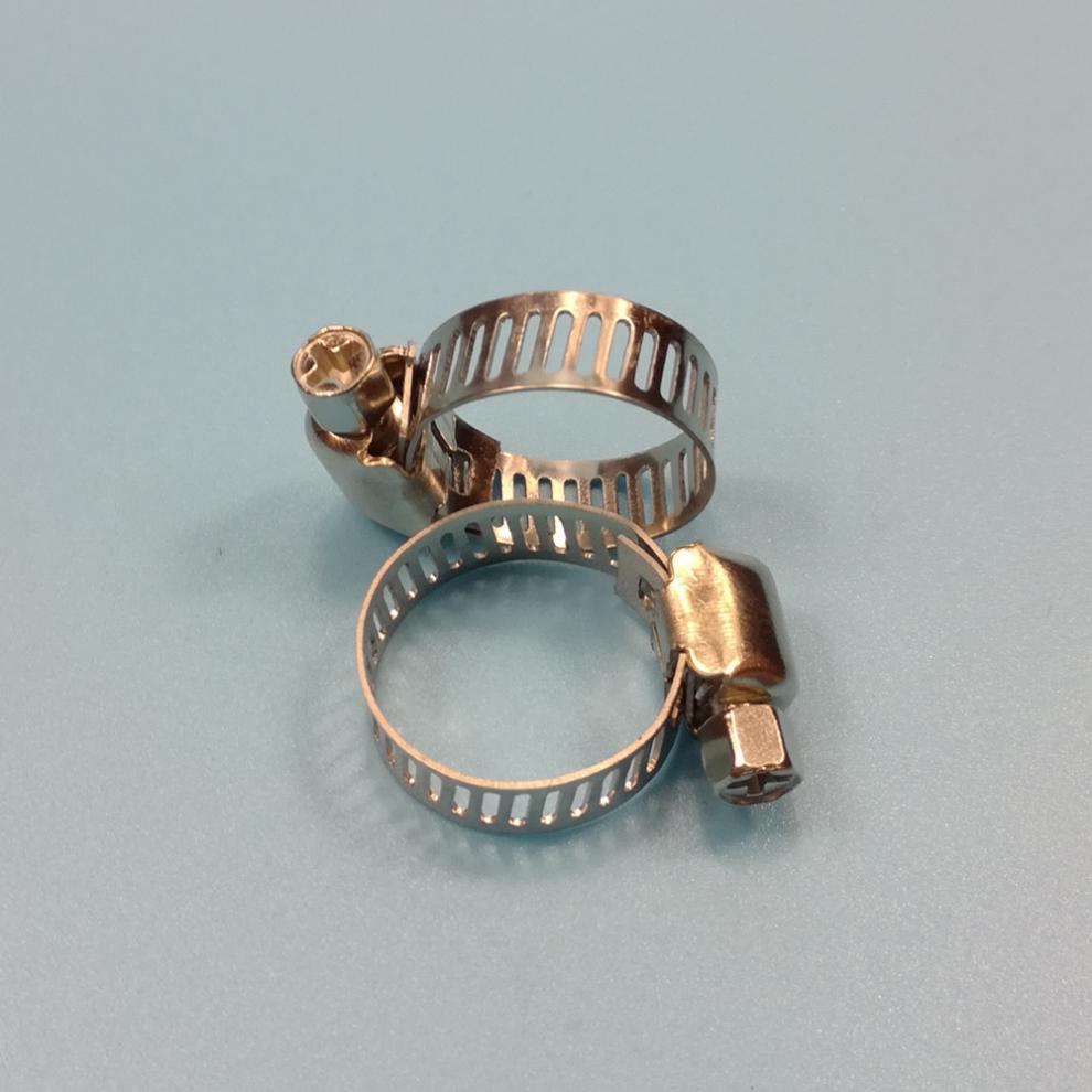 柒悦栖管卡燃气煤气天然气不锈钢卡子水管喉箍液化气灶软管管夹子管夹