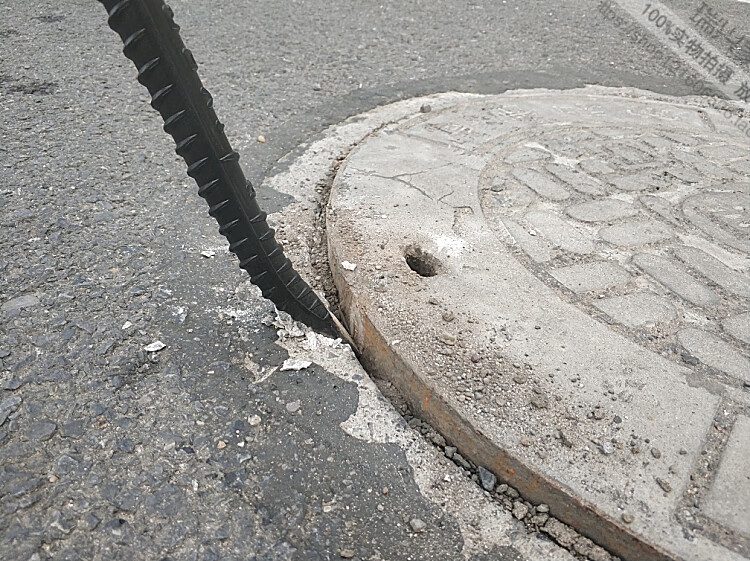 手工多功能撬棒电力通信消防7字开井盖水泥拆模撬棍工具钢钎 直角弯