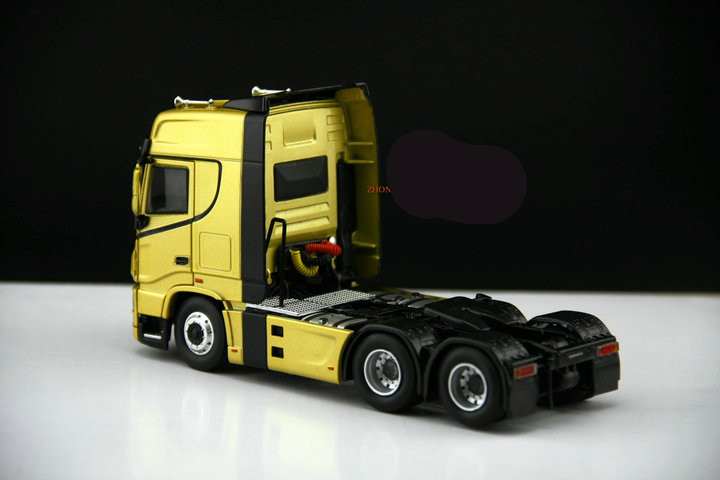 1:43东风天龙旗舰kx牵引车天龙拖头重卡合金卡车模型 金卡车模型【图