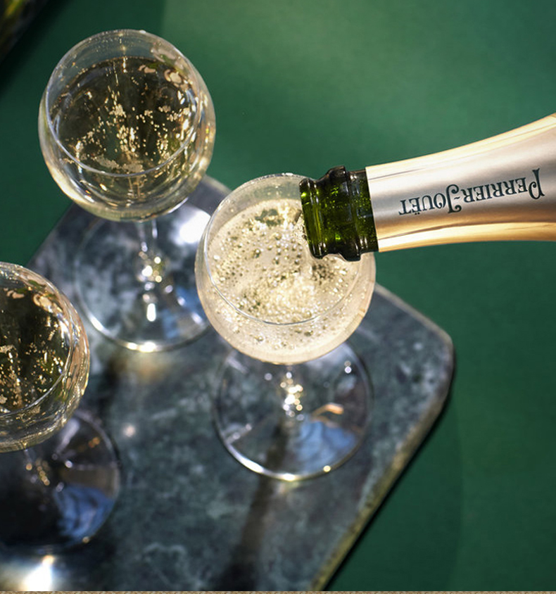 法国巴黎之花perrier jouet 酒庄空运 黑皮诺香槟/葡萄酒 特级干型