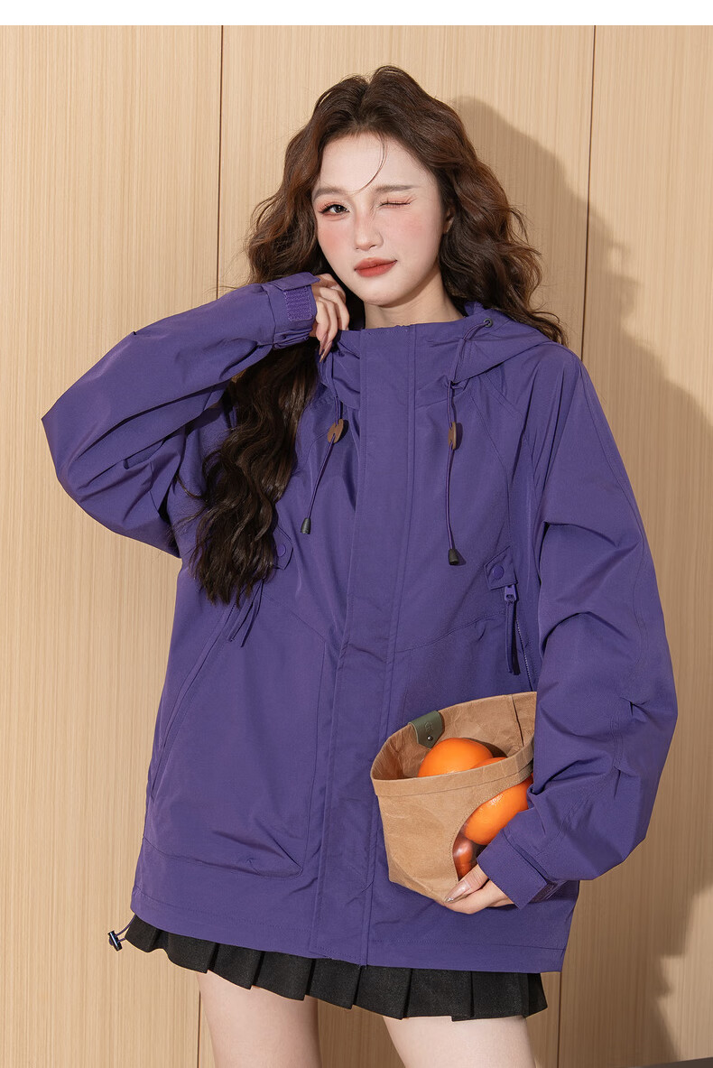TonLion 2026 Spring Autumn Women's Jacket Casual High-End Fashion Hooded Coat Ins Style 13