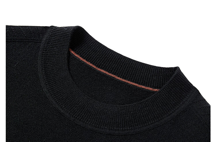 YOUNGOR Full Wool Autumn Winter Men's Half Turtleneck Sweater Business Casual Easy Care Base Shirt 619963C 13
