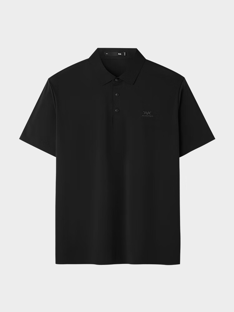 HLA Heilan Home Men's Short Sleeve Polo 26 Summer Light Business Classic Series Slightly Stretchy Short Sleeve 1