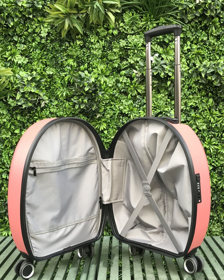 titan拉杆箱原单出口德国圆形拉杆箱轻便韩版旅行箱登机箱20寸马卡龙