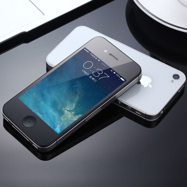 苹果iphone4s二手智能小手机学生备用机怀旧儿童联通电信2手便宜黑色