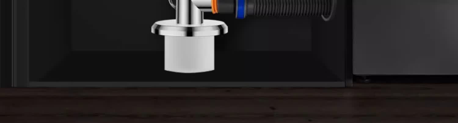 洗衣机下水管四通地漏接头洗手盆烘干机三头通排水管防臭塞防溢水银色