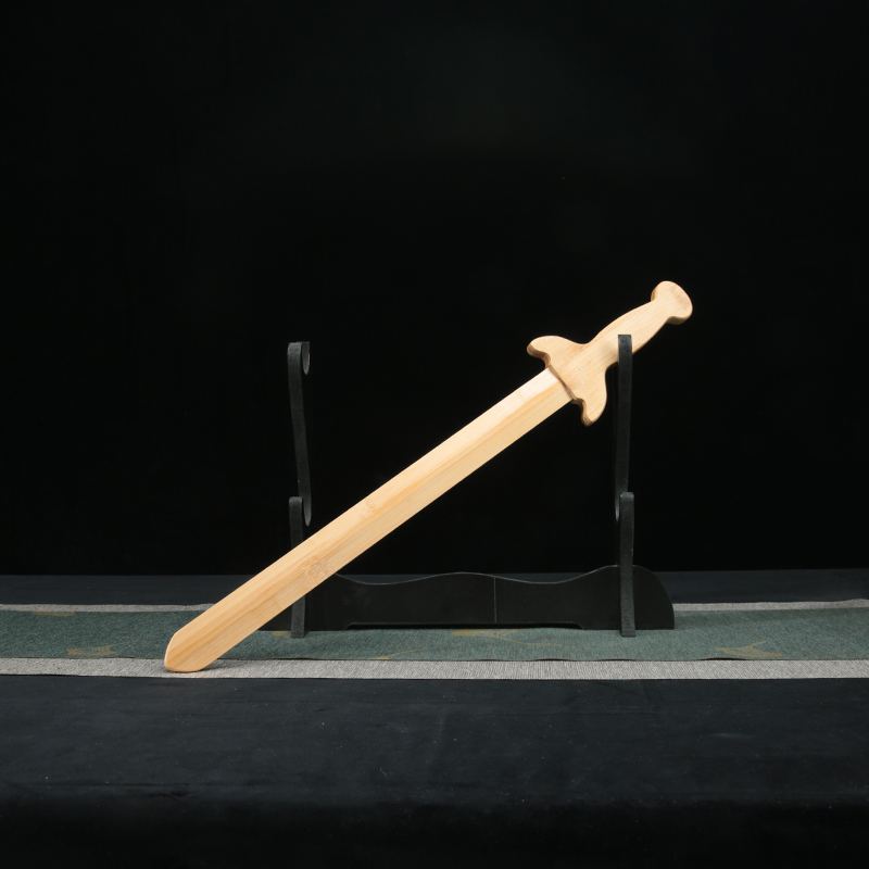 【轻奢高端】竹剑儿童玩具剑实木头小木剑全竹制小朋友训练习小短剑竹