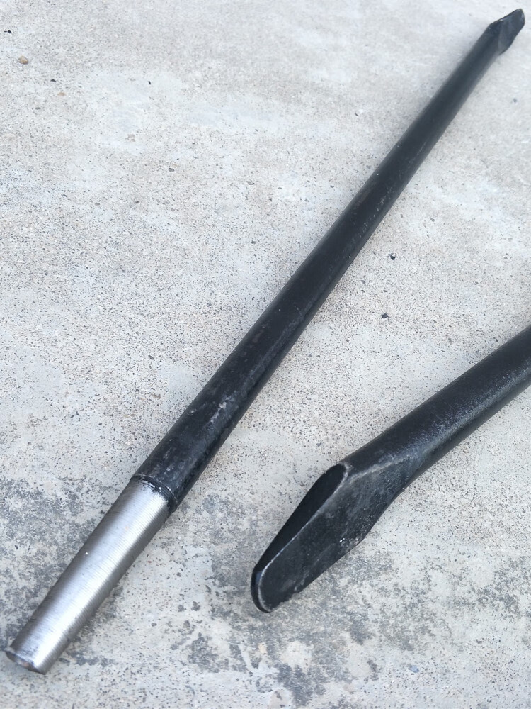 碳钢轮胎套筒加力杆撬棍 扒胎撬棒 货挂车拆胎工具 撬胎棒 明黄色 60*