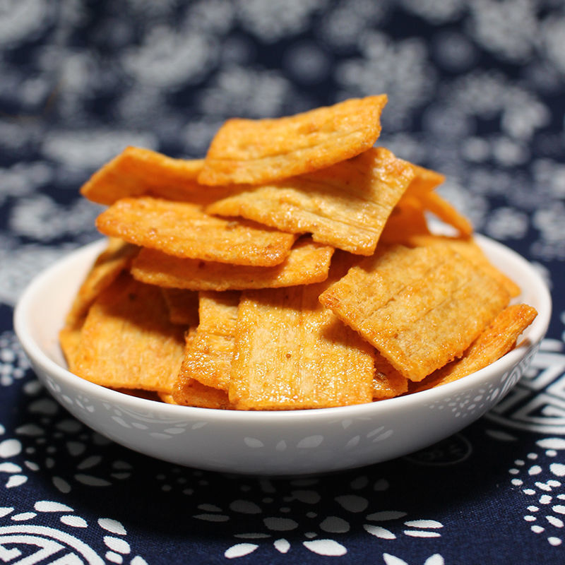 特产优联小俊男粗粮脆锅巴平底锅巴食好吃的食小吃休闲食品 烧烤味2包