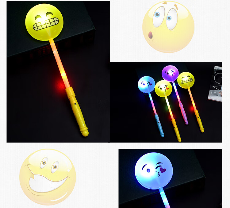 发光玩具荧光棒演唱会道具魔法棒夜光儿童小礼品地摊货源 发光卡通棒