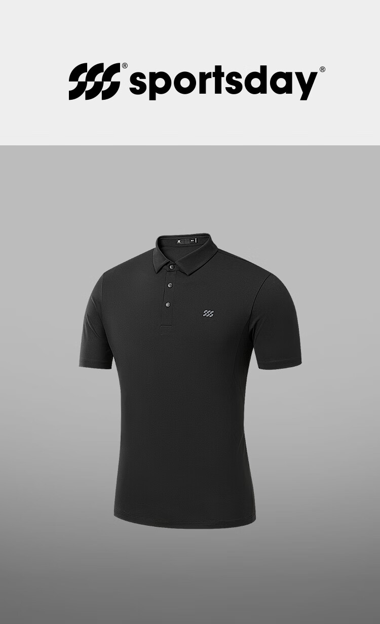 HLA Men's Short Sleeve Polo Shirt 26 Comprehensive Training Sportsday Summer Top 1