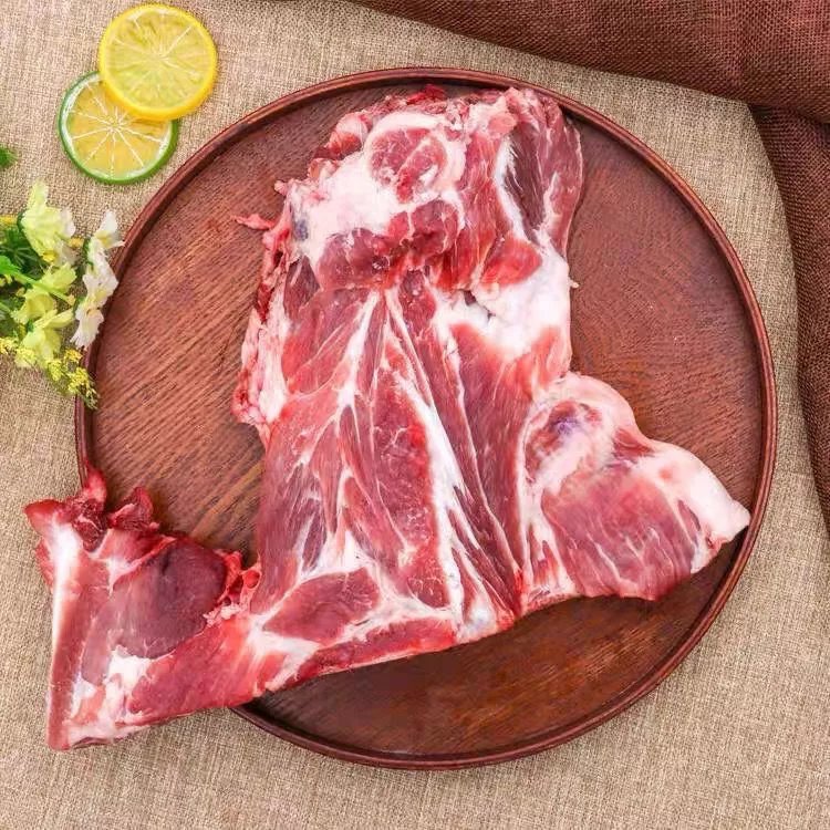 【饭店大骨头猪脖骨 猪胫骨 满肉猪排骨 整箱可切块 黑猪胫骨整箱6斤