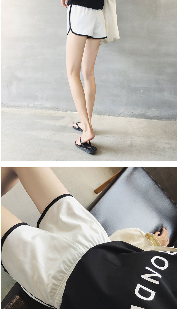 寇恙kouyang韩国宽松运动短裤女跑步瑜伽短裤潮休闲外穿家居沙滩短裤