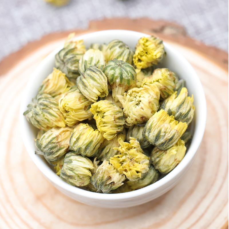 麦冬菊花茶中材中麦东非特级小胎菊桐乡泡水泡茶罐装