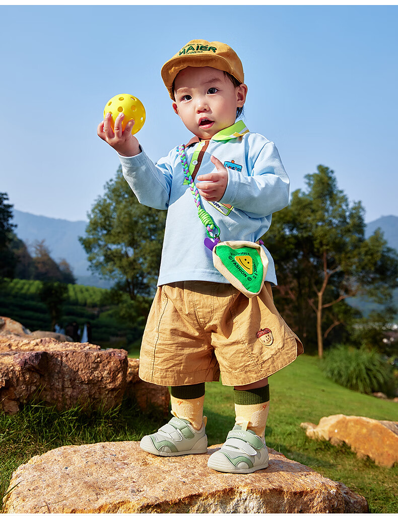 Ginoble Baby First Walking Shoes 8-18 Months Spring 2026 Unisex Trendy Toddler Shoes GB2518 16