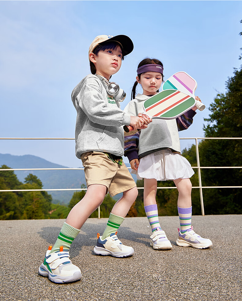 Ginoble Children's Shoes 2026 Spring New Boys and Girls Baby Walking Shoes 1-5 Years Old GW1849 12