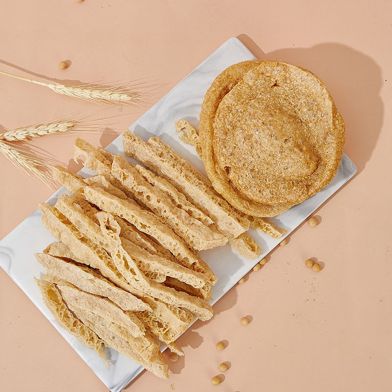 陕西特产脆豆腐500火锅麻辣烫食材关东煮脆皮豆腐卤豆腐豆皮素鸡 250