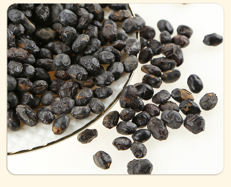 淡豆豉中药淡豆豉 食用淡豆鼓500g克非无盐黑豆豉中药材