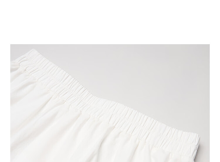 INMAN [Li Landi Same Style] 100% Cotton Heavy Embroidery A-Line Skirt Summer 2026 Women's New Pearl White L 10