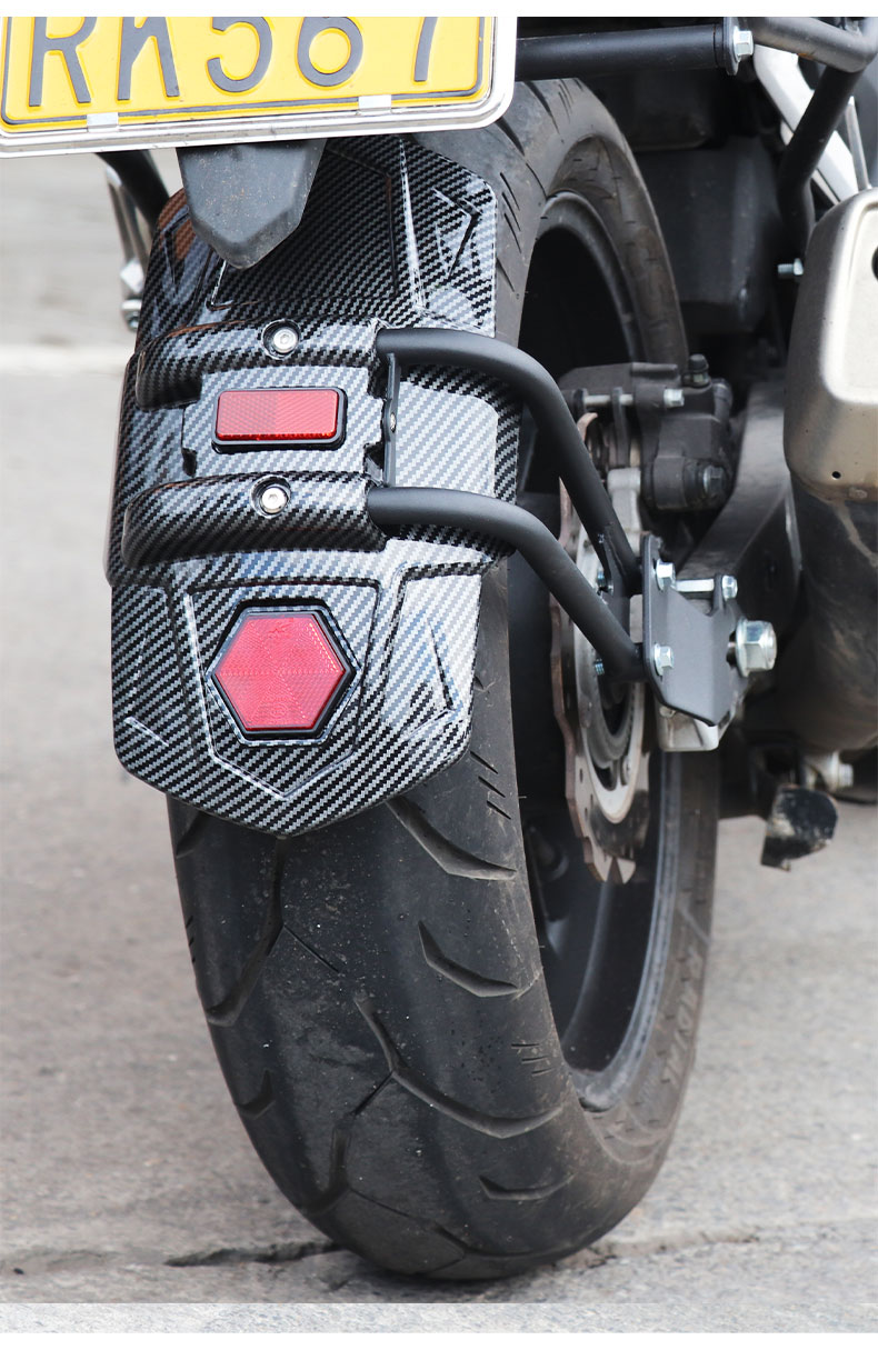 22款赛科龙rc401后挡泥板 rx401 rx500 摩托车挡水瓦挡沙板后土除改装