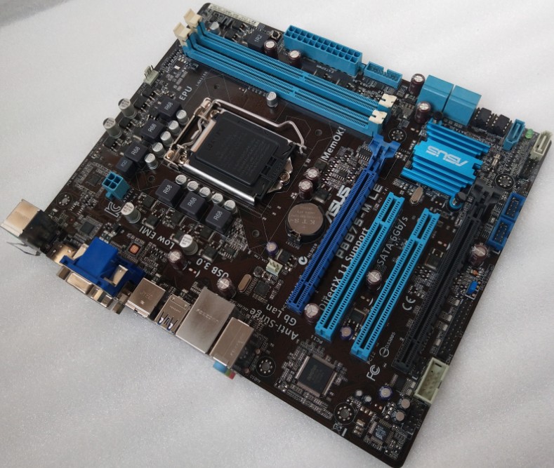 华硕b75map8b75mlep8b75mlxplusb75主板支持1230v2桔色