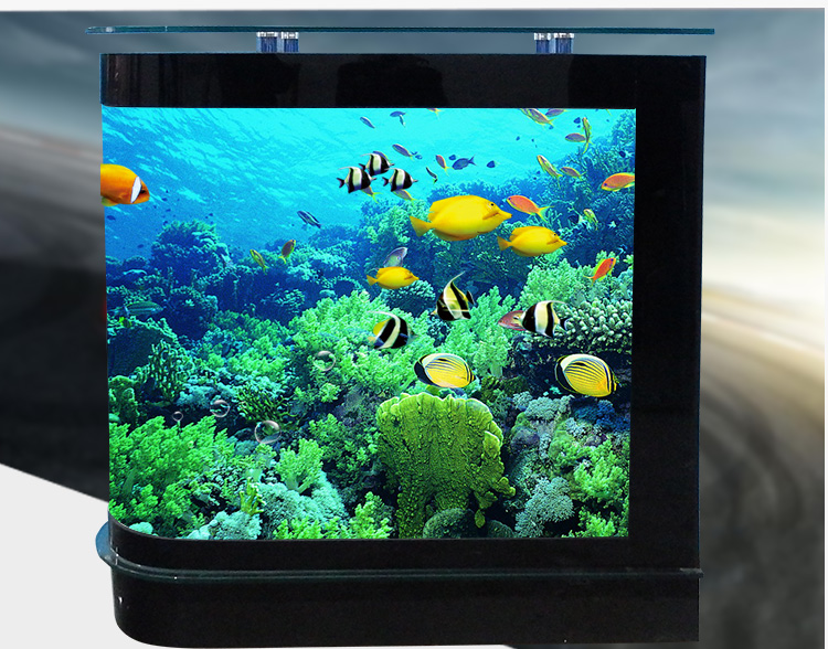 头吧台鱼缸0.8米1米1.2米1.