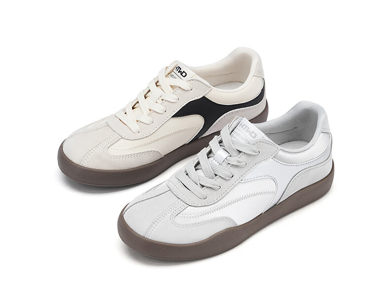 Hotwind Silver German Shepherd Shoes Women's 2026 Spring New Versatile Flat Casual Lightweight Soft Sole Shoes 2