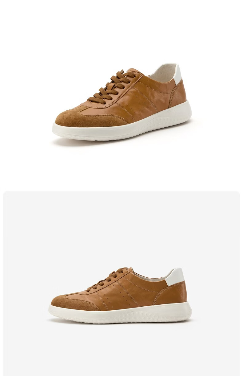 Bata Patented Antibacterial Soft Elastic Cowhide White Sneakers for Women Spring 2026 New Classic Commuter Flats WRVQ1AM6 8