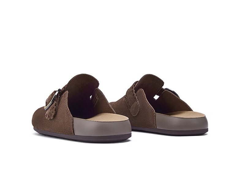 Hotwind Retro Birkenstock Style Women's 2026 Spring New Beige Casual Slip-On Soft Cork Sandals 7