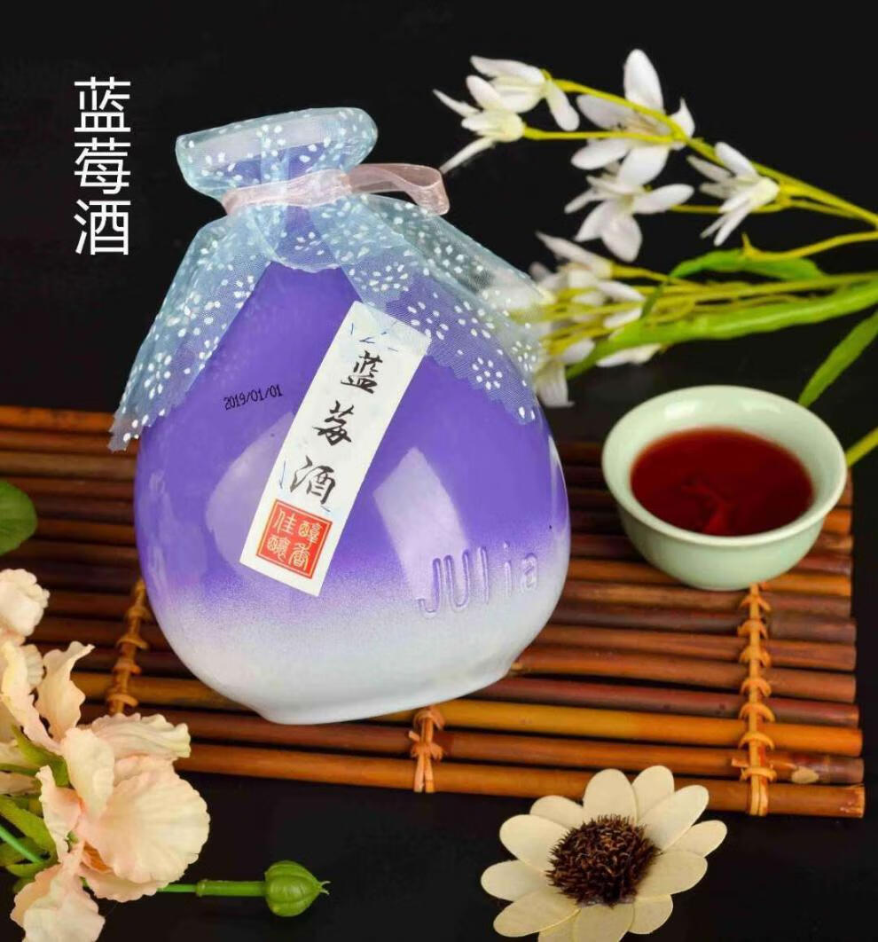 谷圈 三生三世桃花酒 醉果酒花酒酒桃花酿桂花酿 8度500ml装12瓶 6个