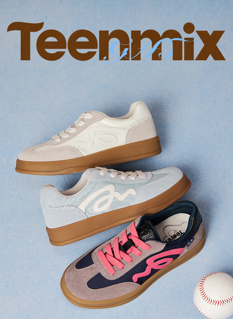 TEENMIX Women's White 2026 Spring New Running Shoes Outdoor Casual Sneakers Size 36 2