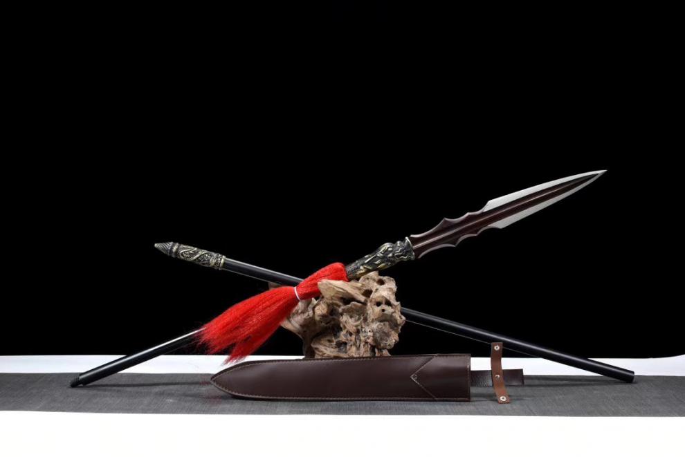 长矛赵子龙赵云长矛龙胆亮银枪龙泉佳匠刀剑十八般冷长矛赵子龙红缨枪