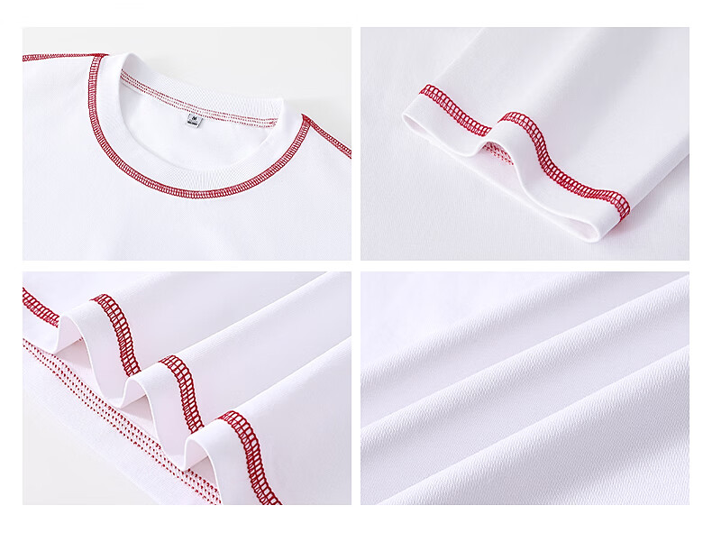 TonLion Women's Long Sleeve T-Shirt 7A Antibacterial Mite-Resistant Spring Autumn New Trendy Color-Block Design Crew Neck Inner Shirt 5