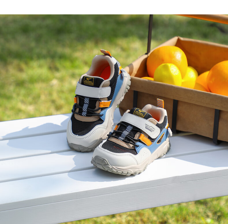 DR·KONG Spring Boys' Casual Retro Comfortable Breathable Toddler Walking Shoes 6